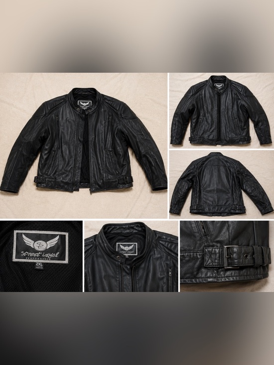 Street Legal Performance Other - Men’s Black Performance Leather Jacket